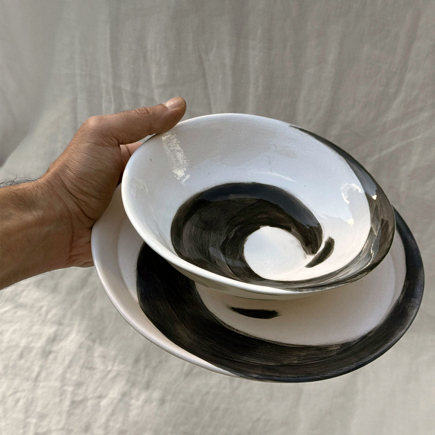 Eternity Collection Plate and Bowl