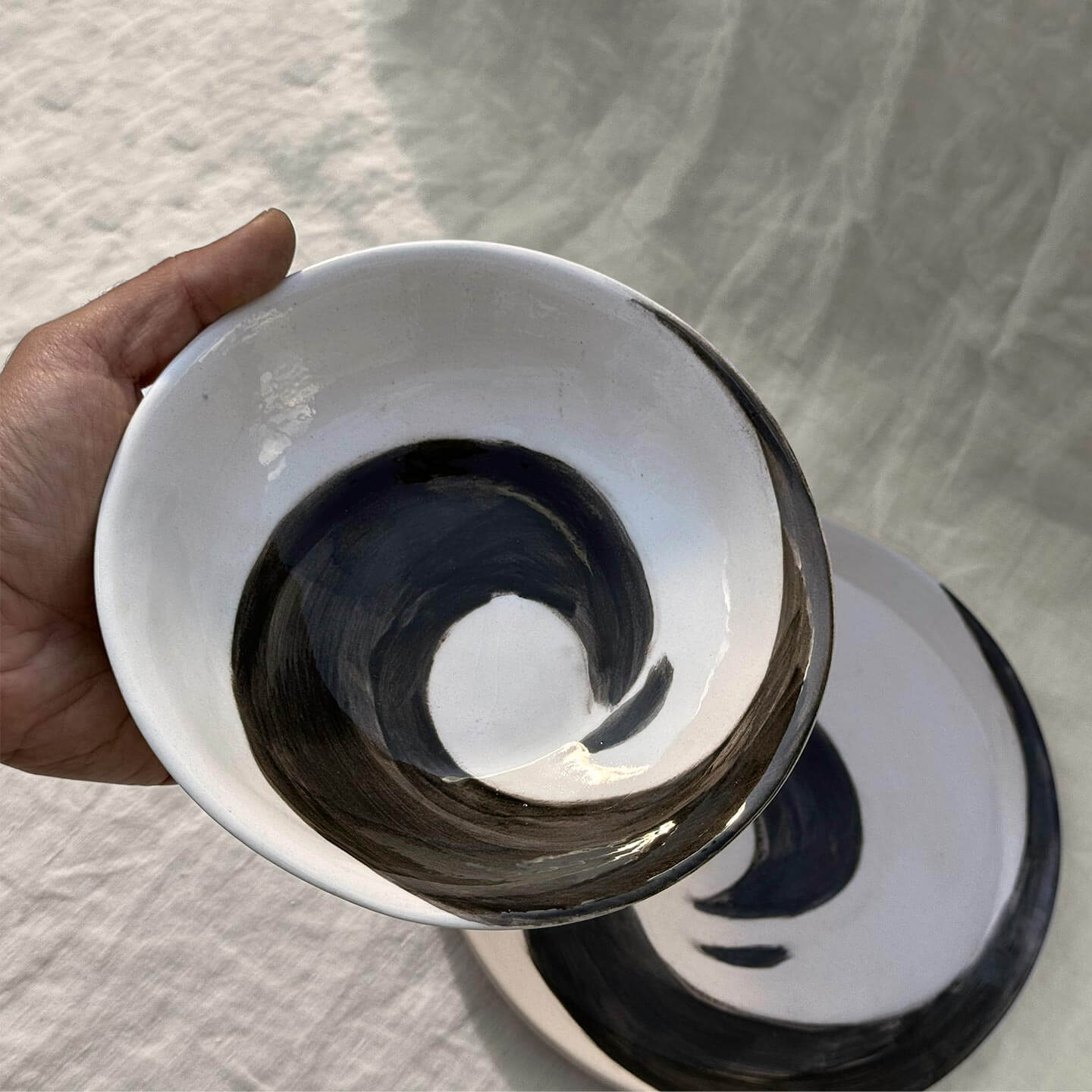 Eternity Collection Plate and Bowl